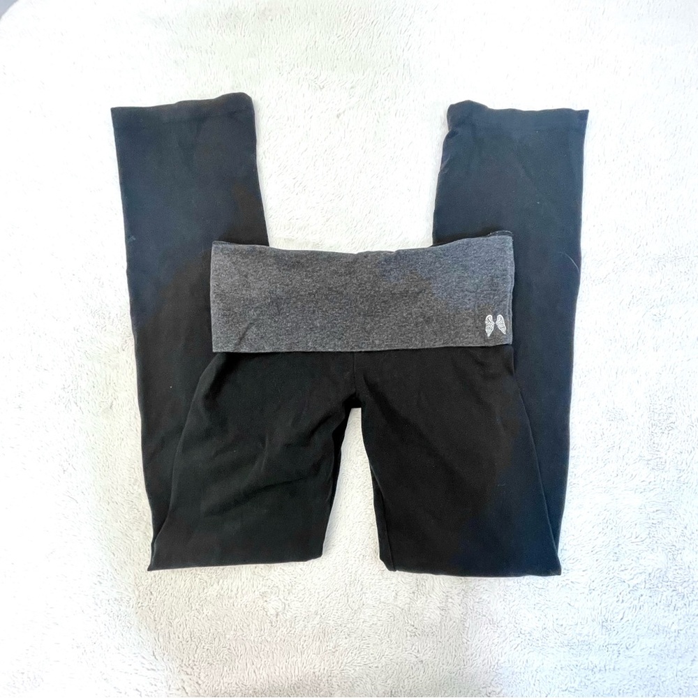 Victoria's Secret Foldover Leggings with Wing
